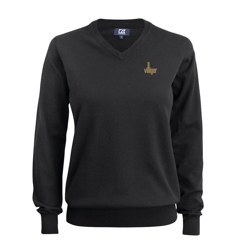 VILLIGER V-Neck Pullover Damen